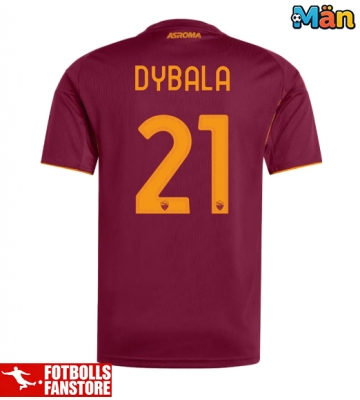 AS Roma Paulo Dybala #21 Hemmatröja 2025-26 Kortärmad